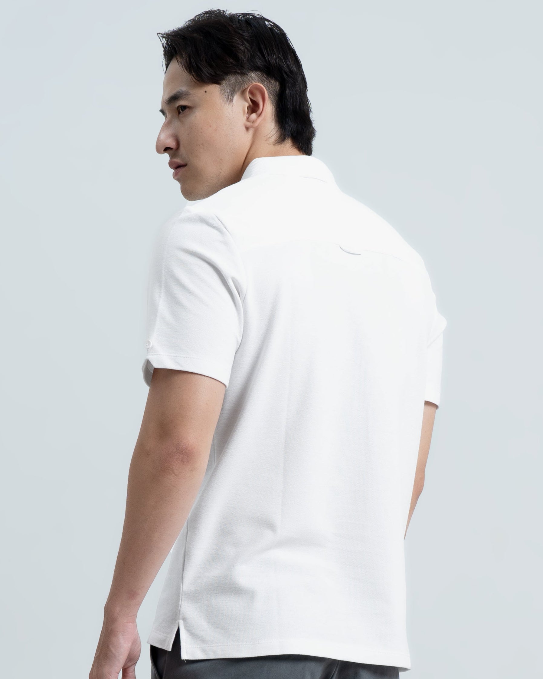 BlueButton Polo Shirt Off White