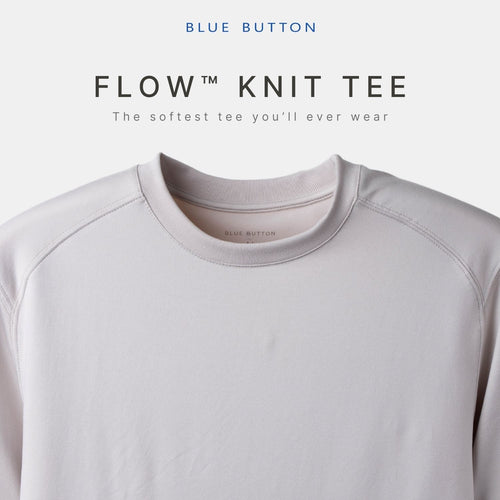 Flow Knit Tee™ T-Shirt - Beige