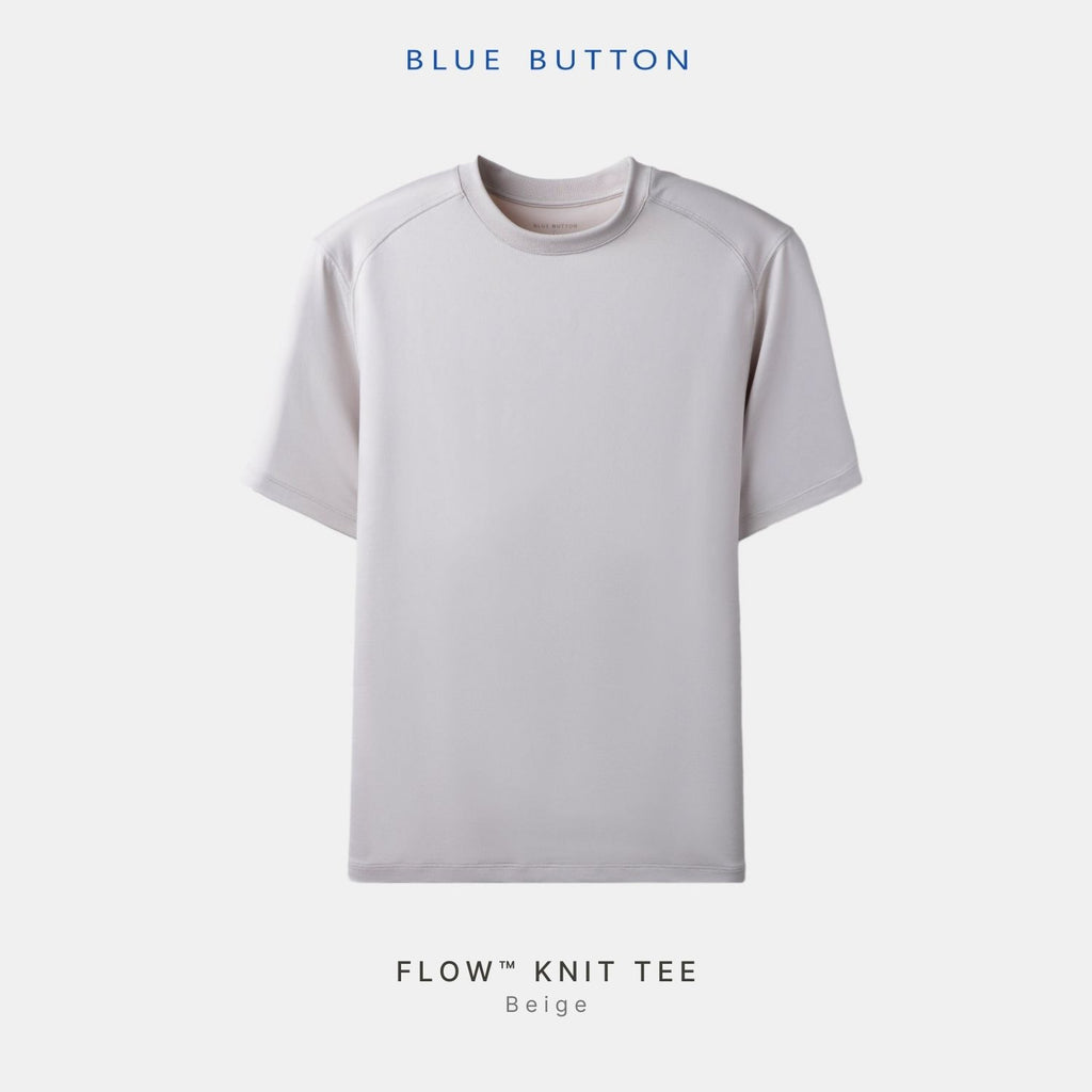 Flow Knit Tee™ T-Shirt - Beige