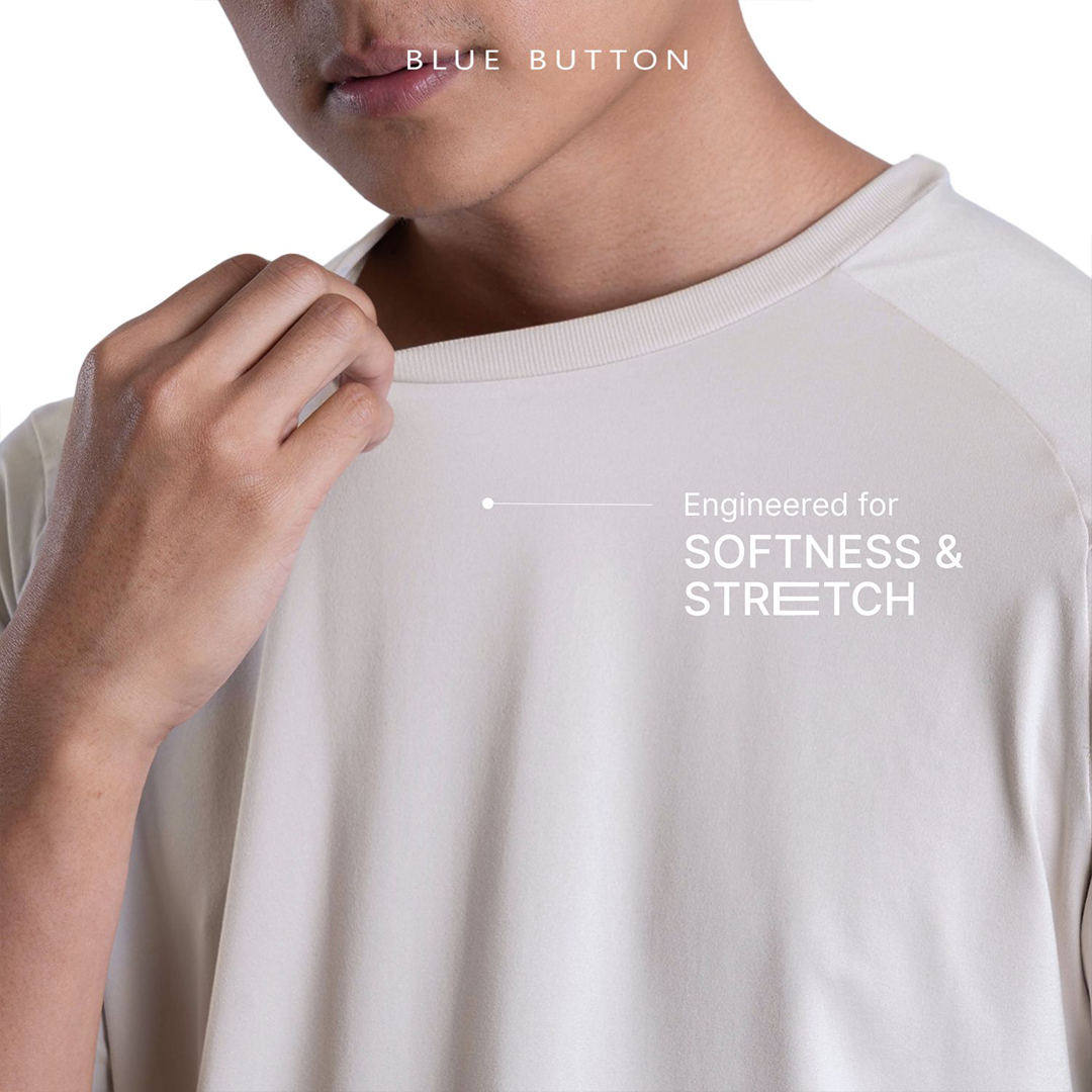 Flow Knit Tee™ T-Shirt - Beige