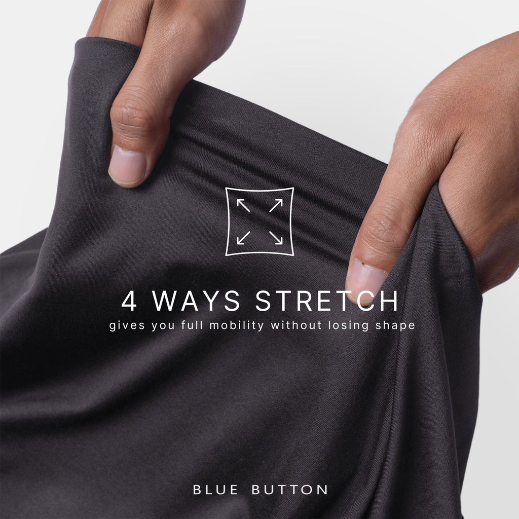 Flow Knit Tee™ T-Shirt - Coarcoal Black