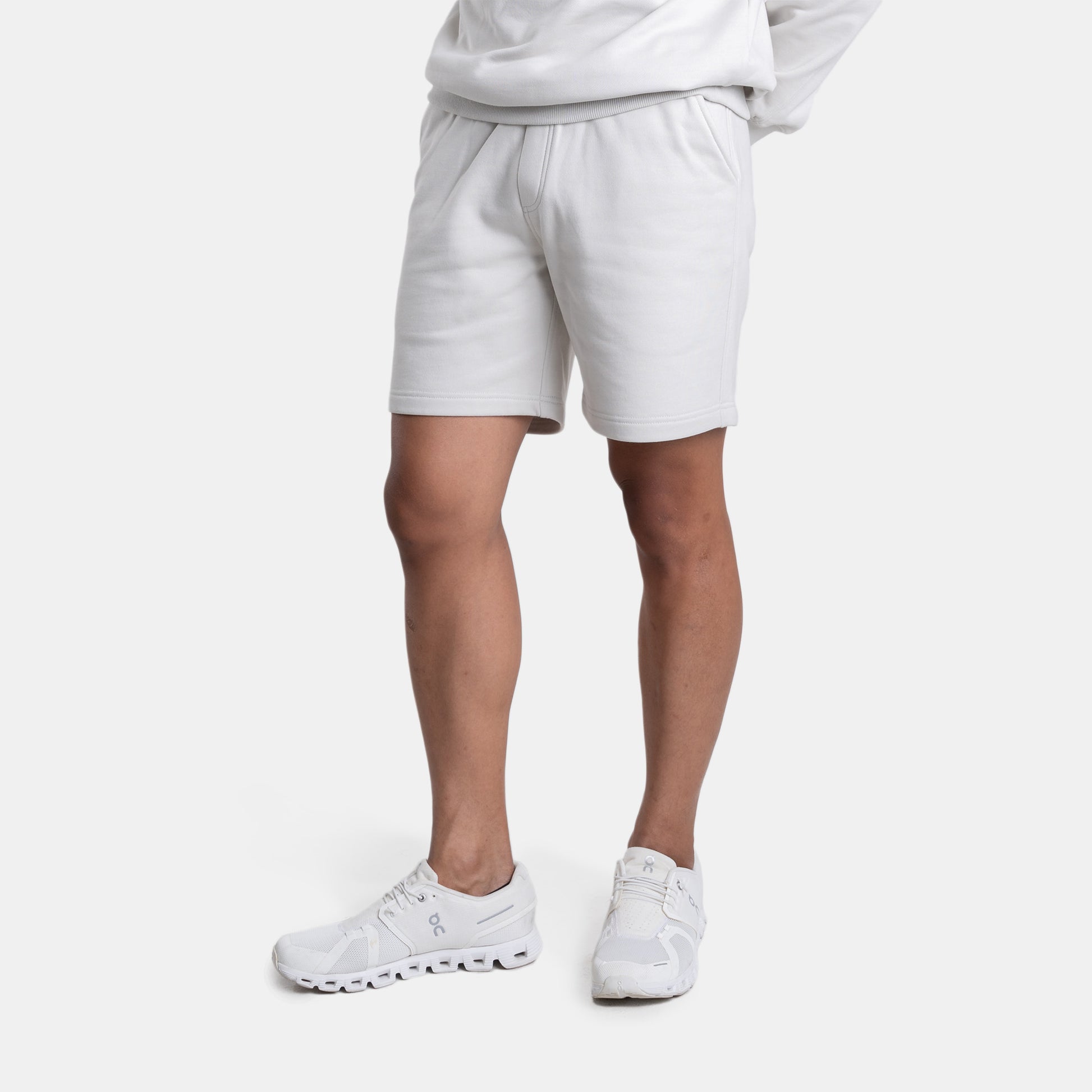 The French Terry Shorts - Moon