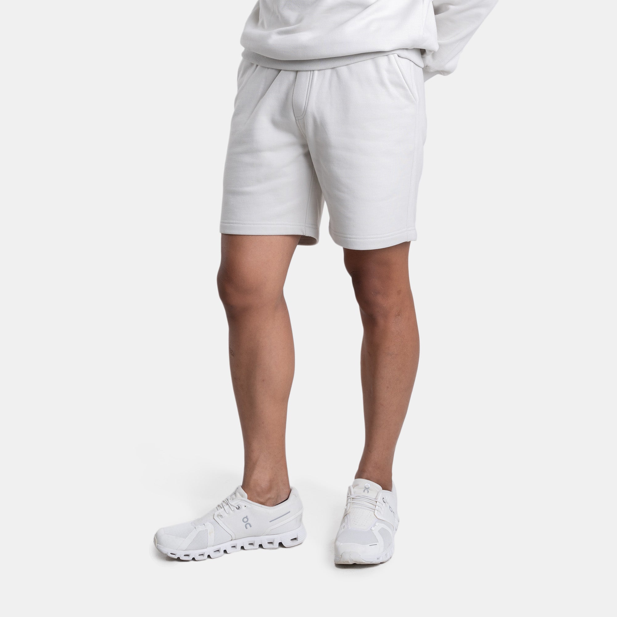 The French Terry Shorts - Moon