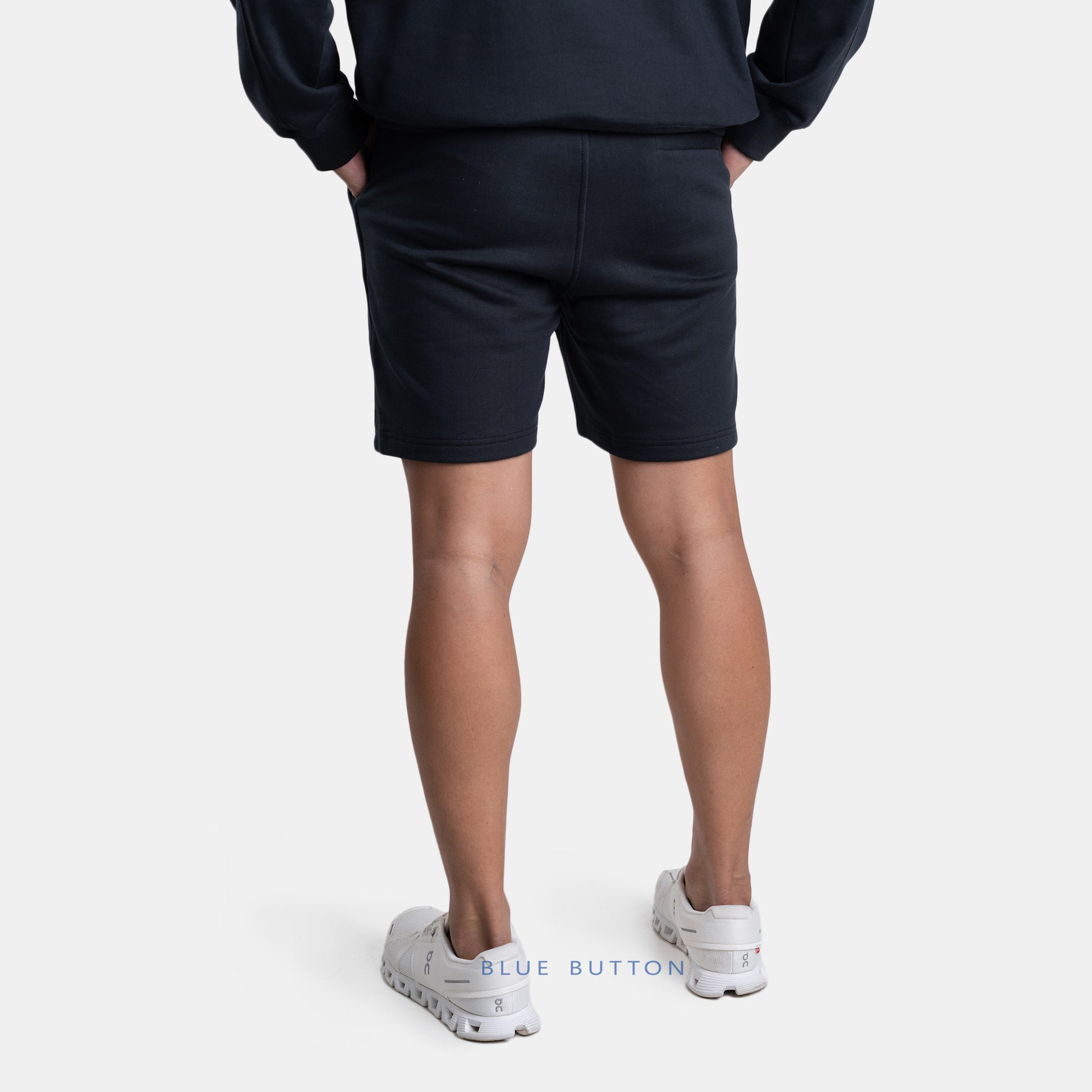 The French Terry Shorts - Black