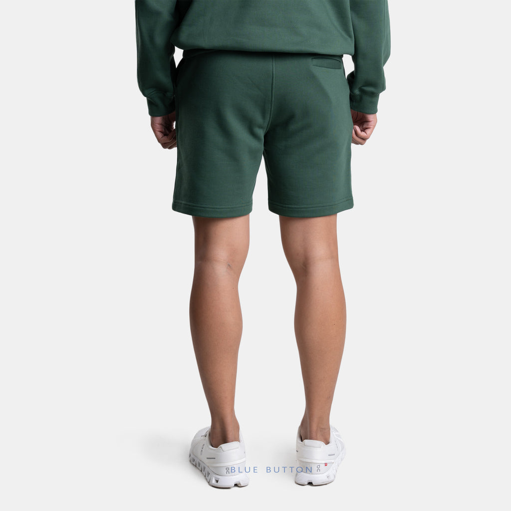 The French Terry Shorts - Green