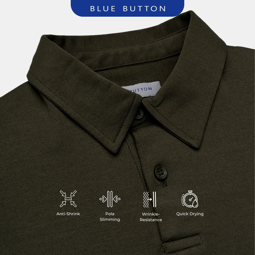 The Essential Polo - Forrest Green