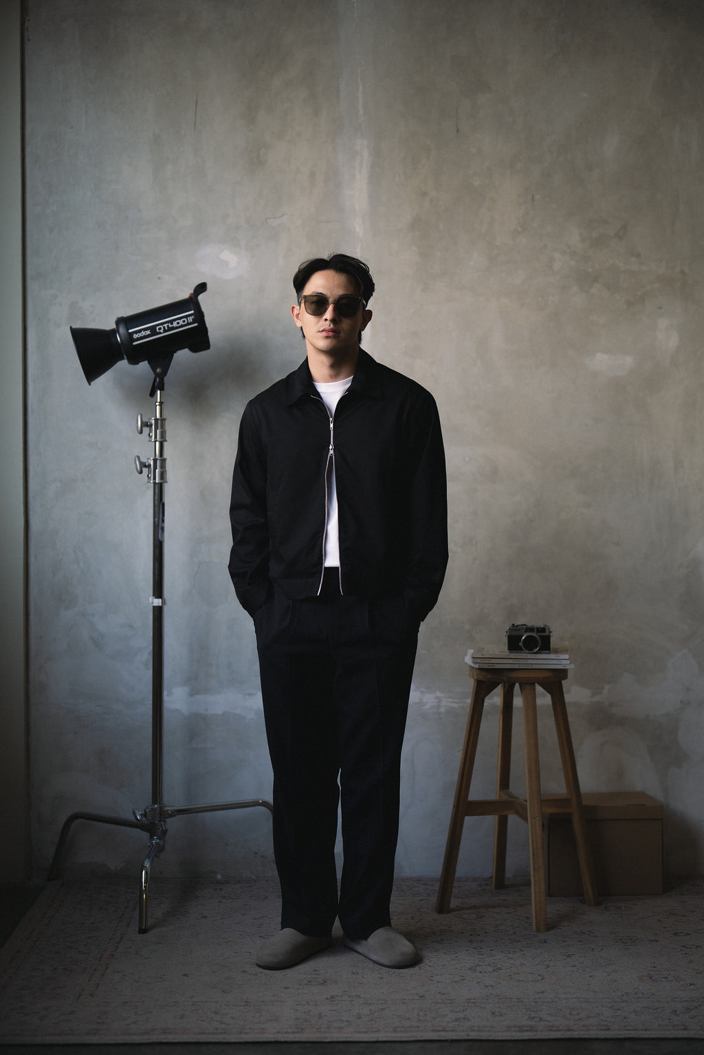 Noir Cropped Jacket