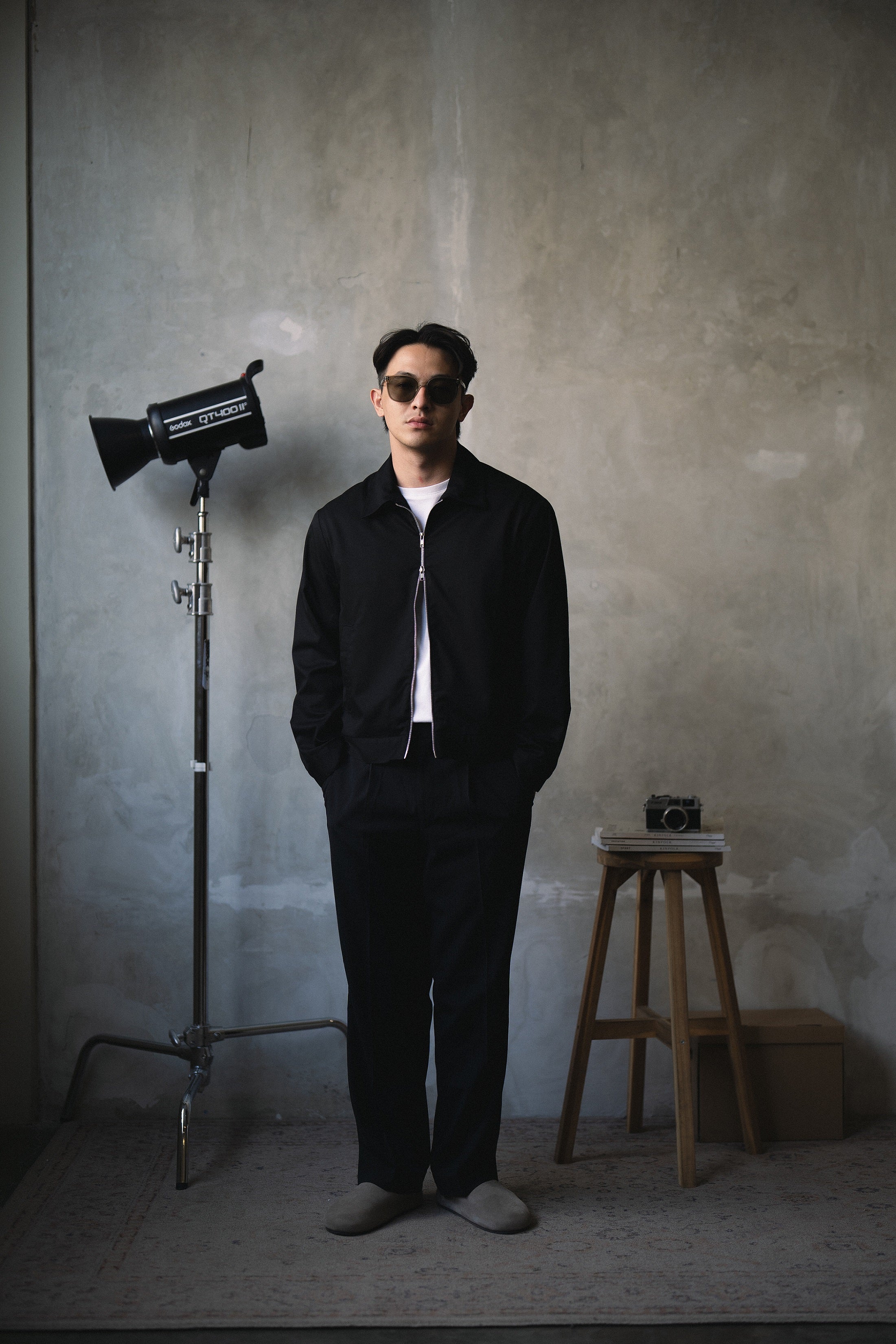 Noir Cropped Jacket
