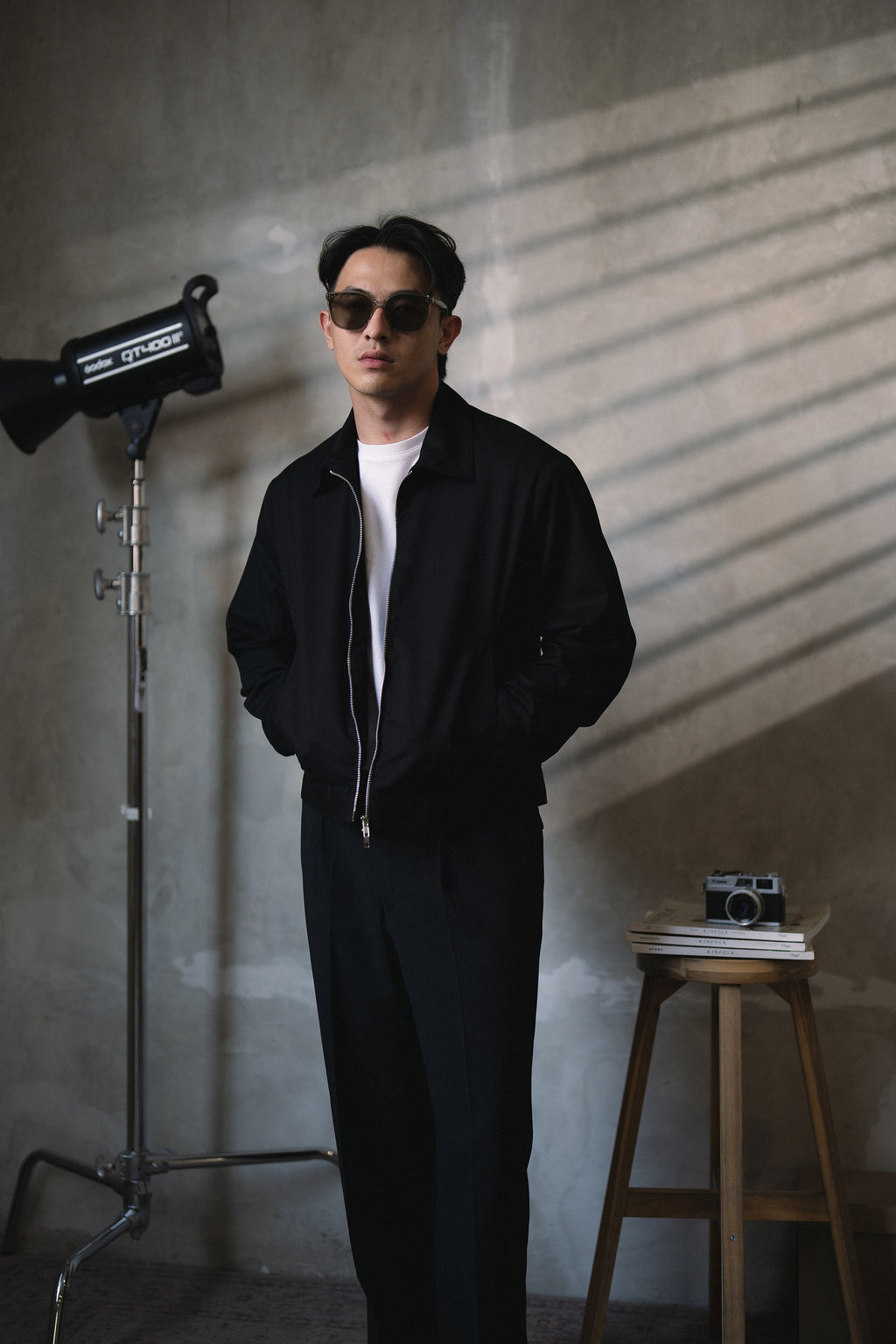 Noir Cropped Jacket