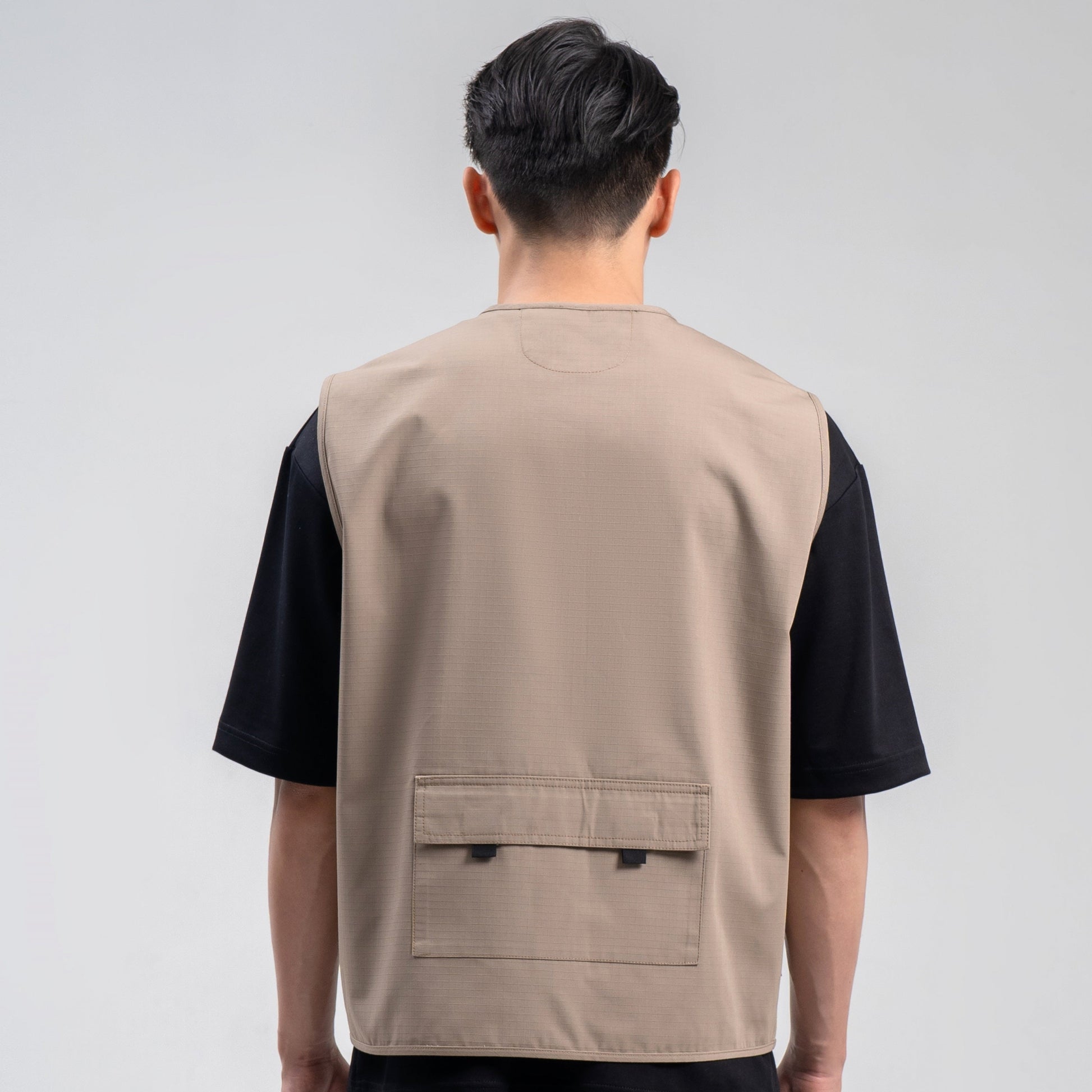 BlueButton Rompi Vest Pria Outdoor Champ Rompi Khaki