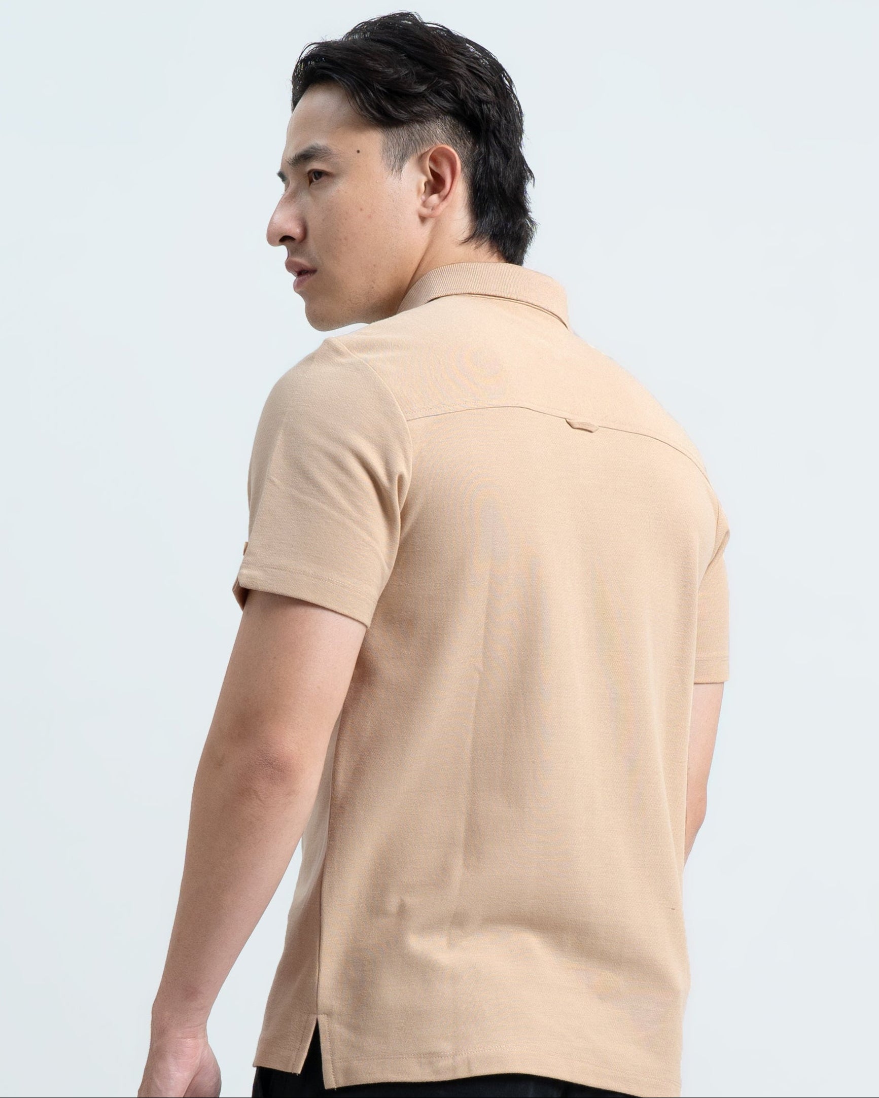 BlueButton Polo Shirt Beige