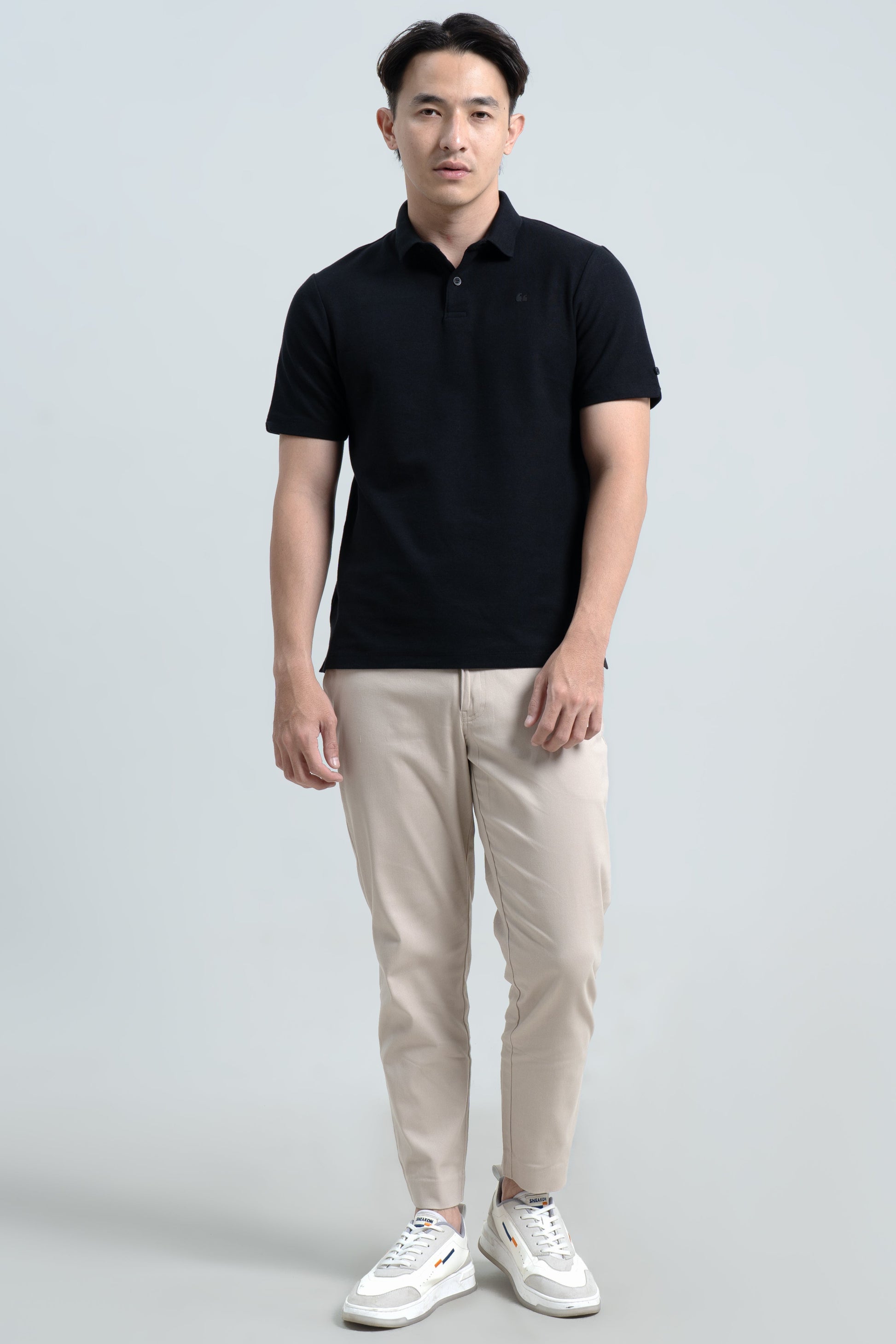 BlueButton Polo Shirt Black