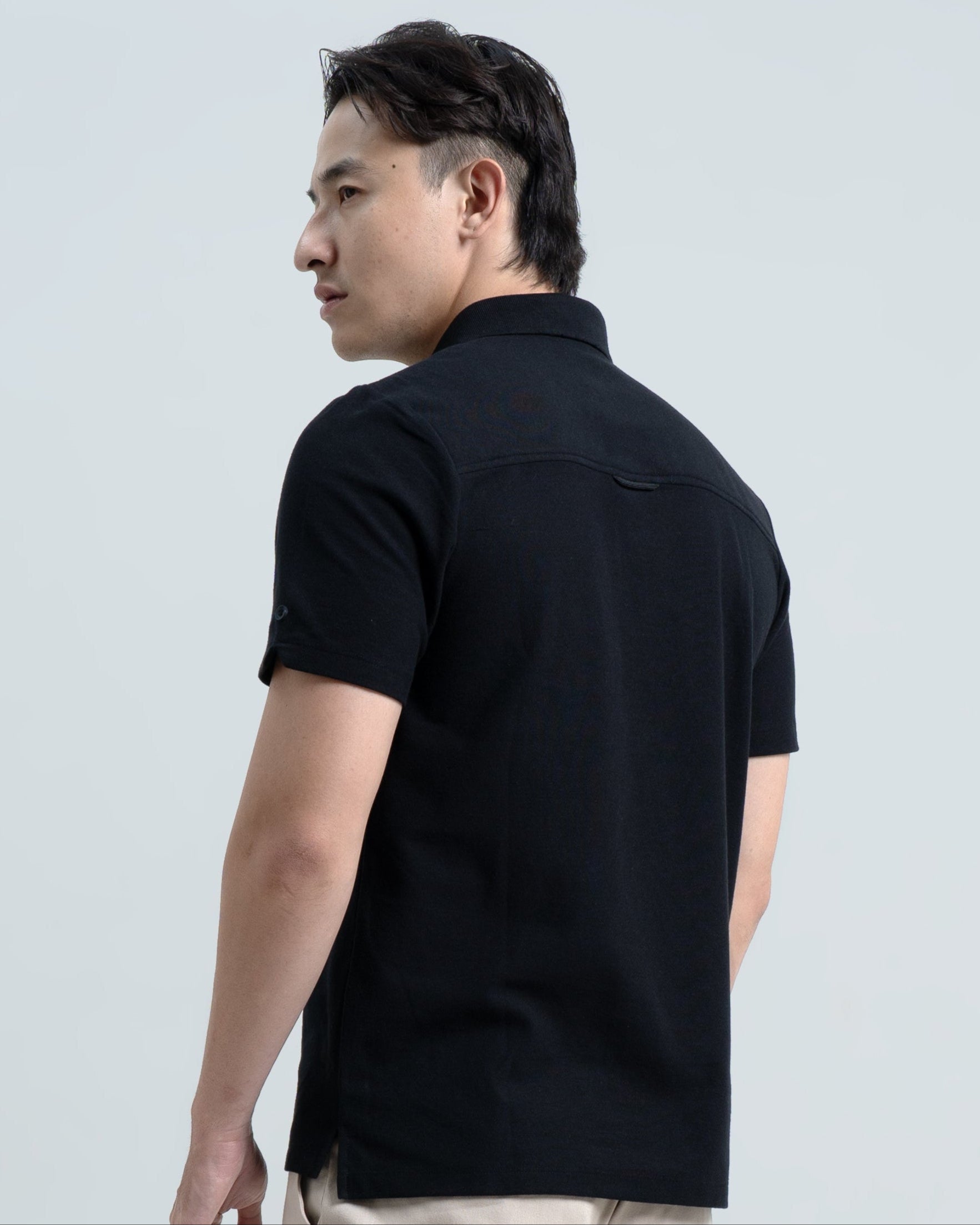 BlueButton Polo Shirt Black