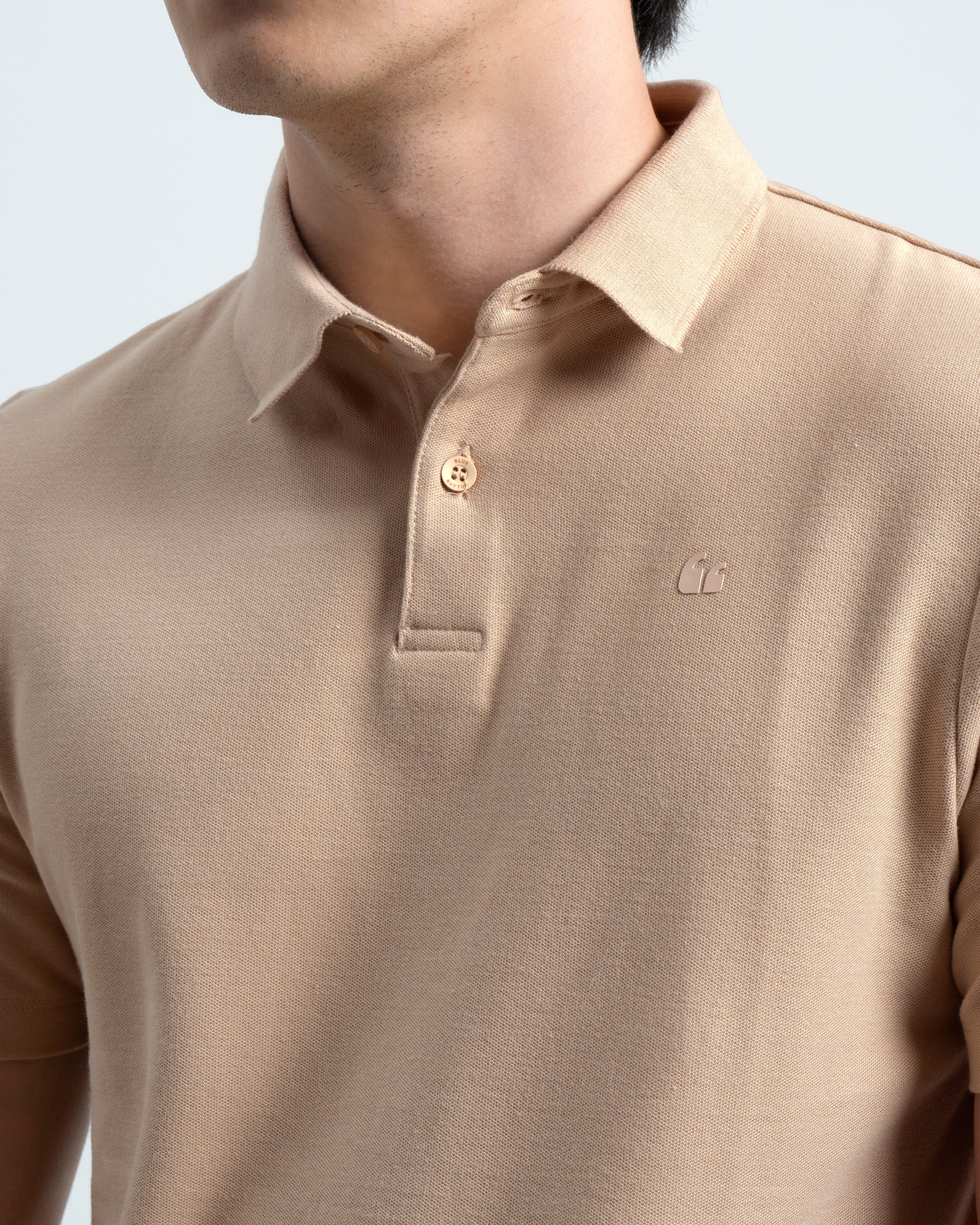 BlueButton Polo Shirt Beige