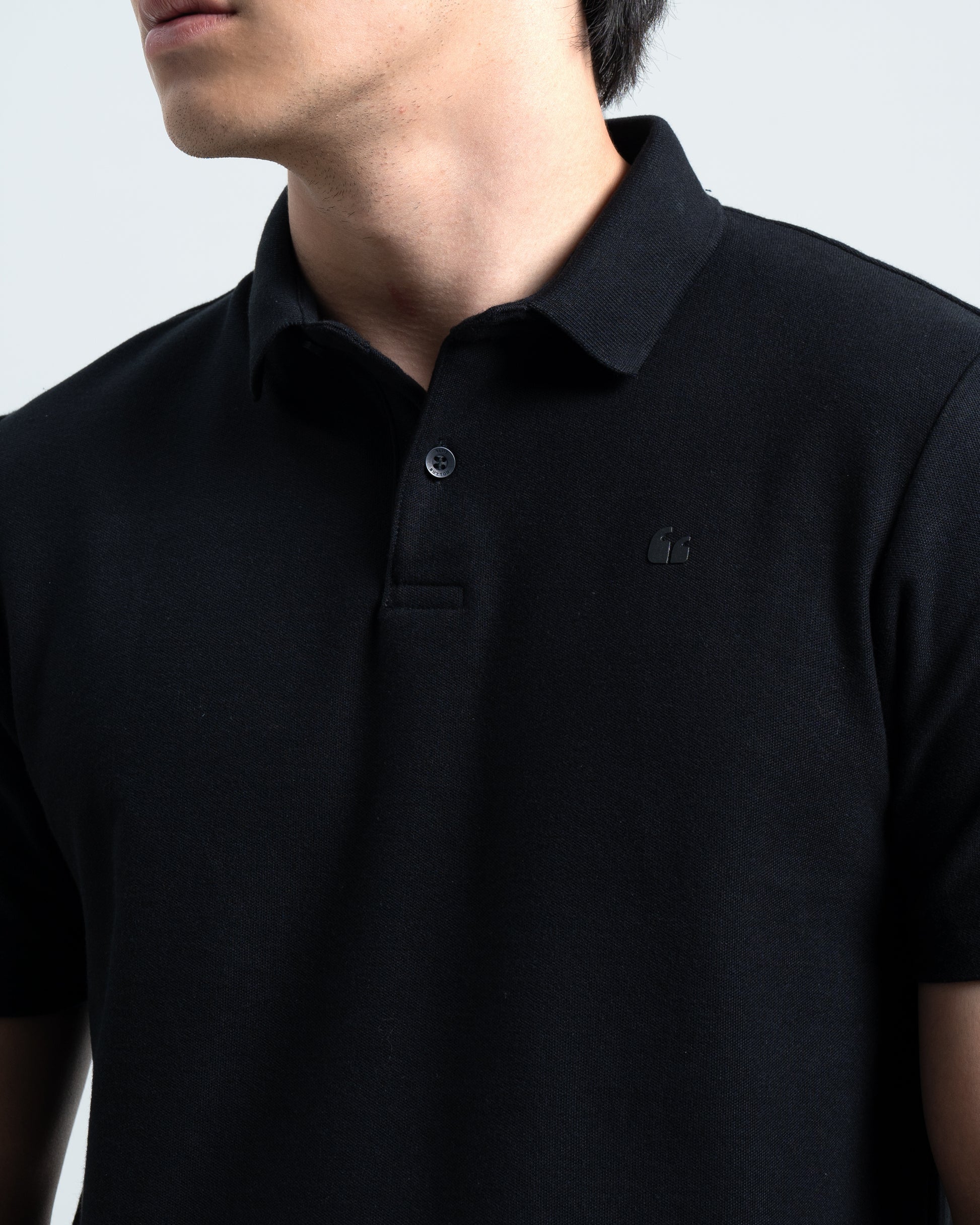 BlueButton Polo Shirt Black