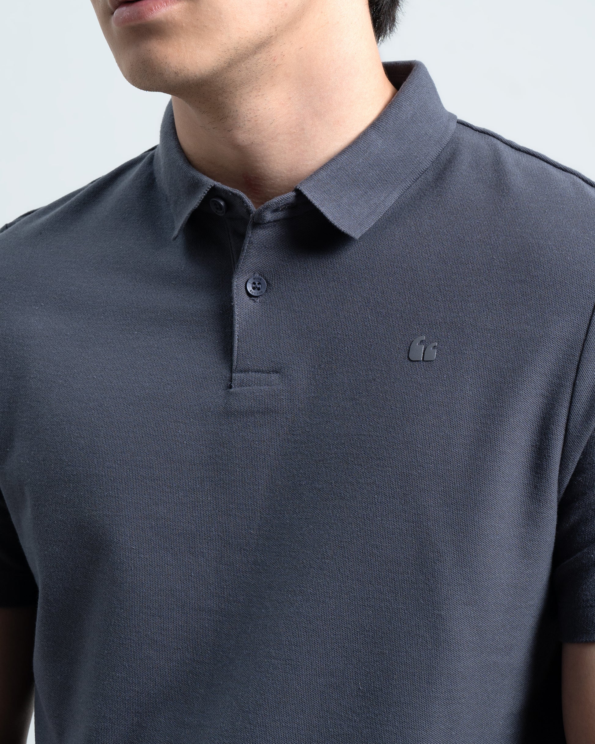 BlueButton Polo Shirt Dark Grey
