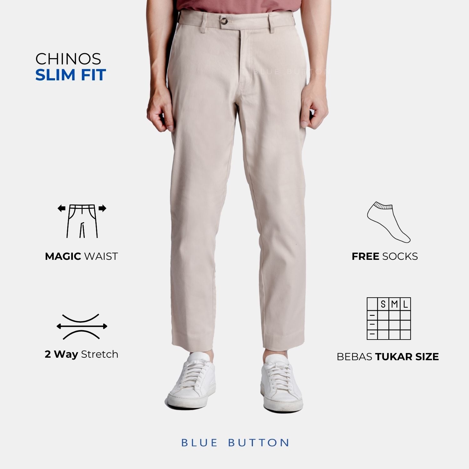 The Chino Ankle Pants Slim