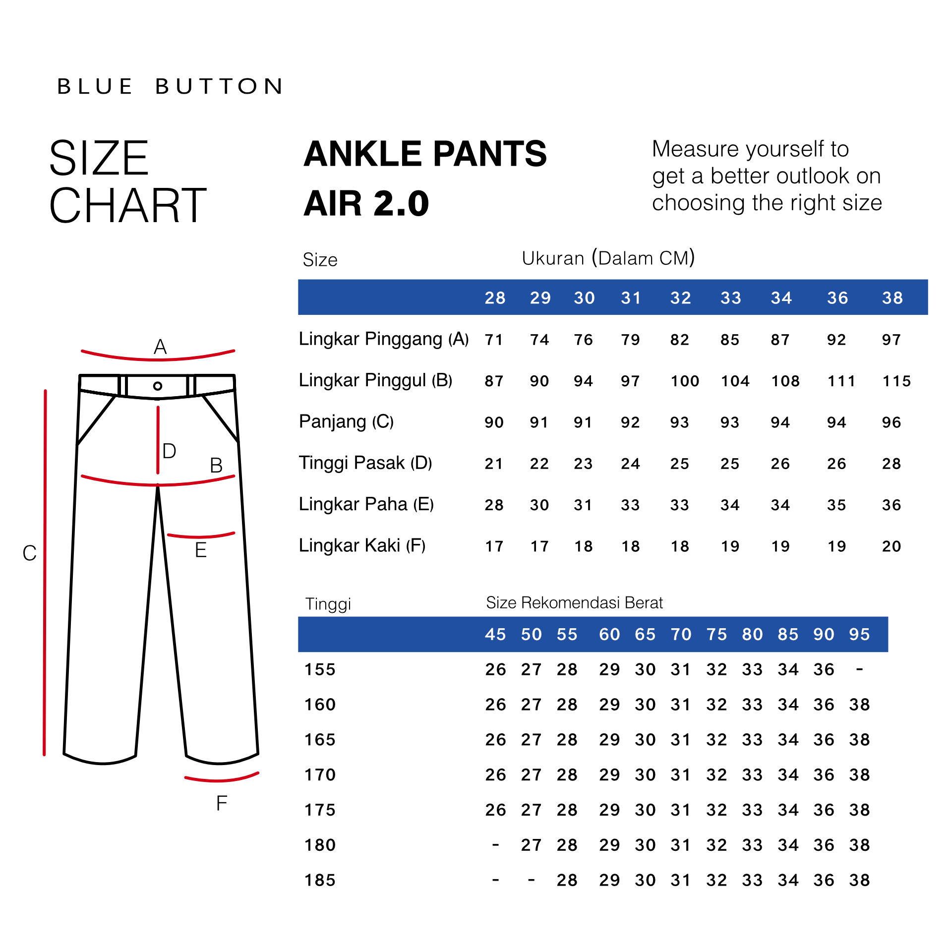 Ankle Pants Air - Black