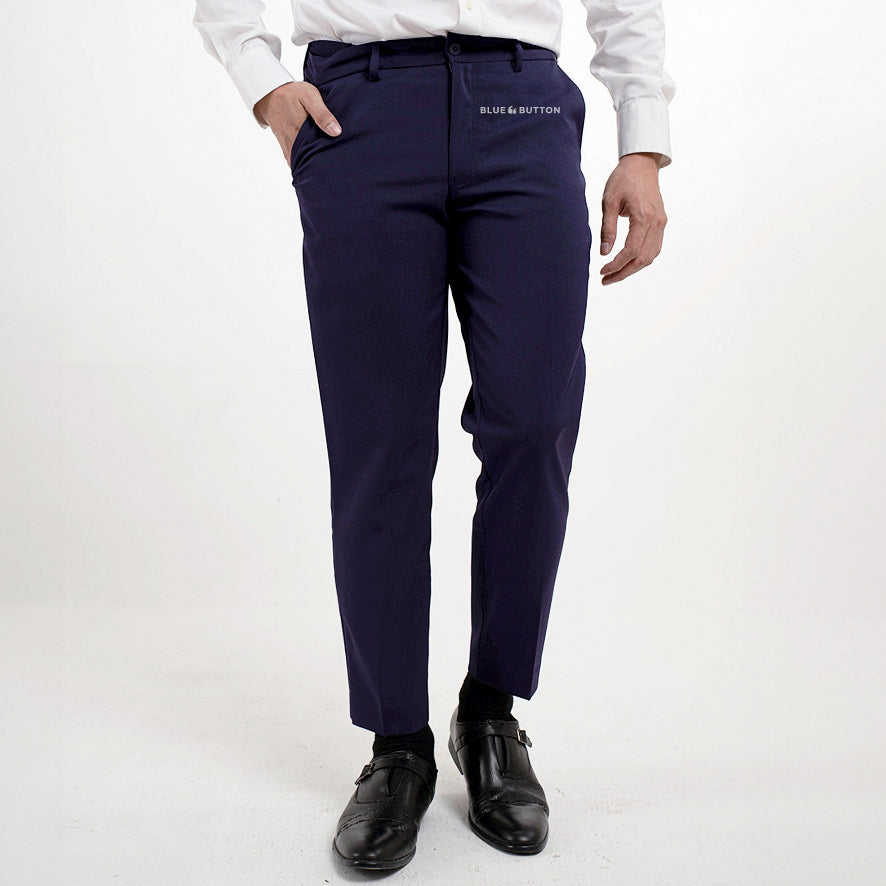 Trouser Ankle Pants Air Slim Fit - Navy