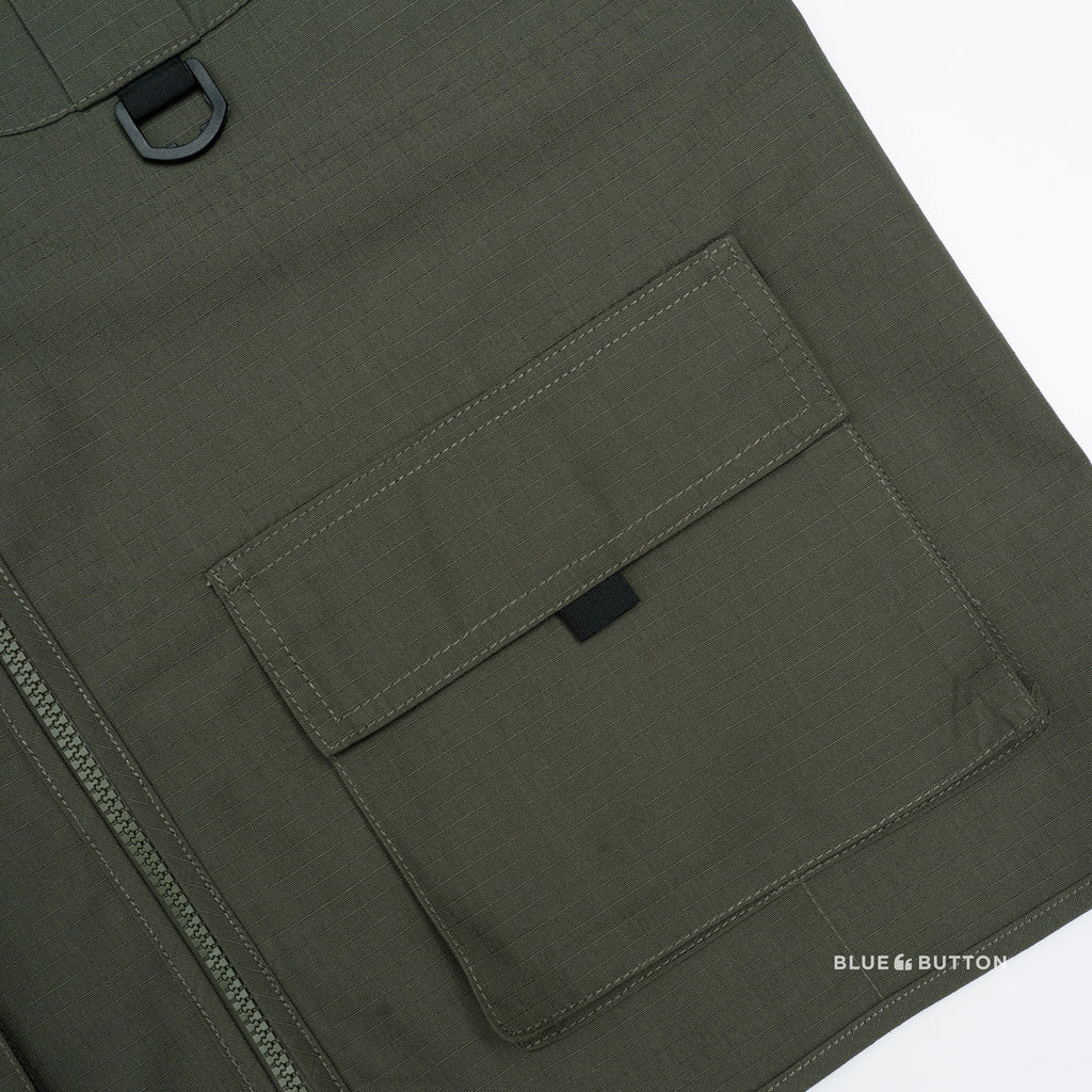 The Outdoor Vest - Army Green