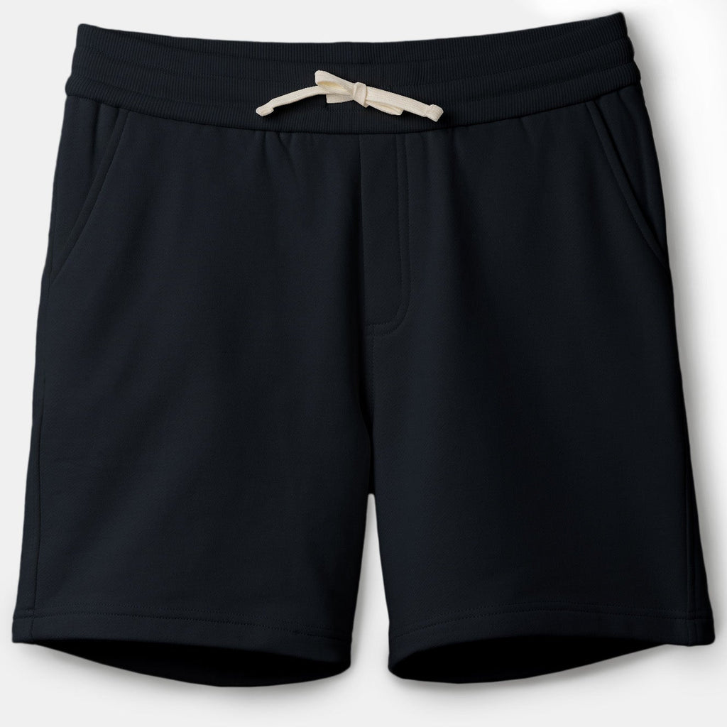 The French Terry Shorts - Black
