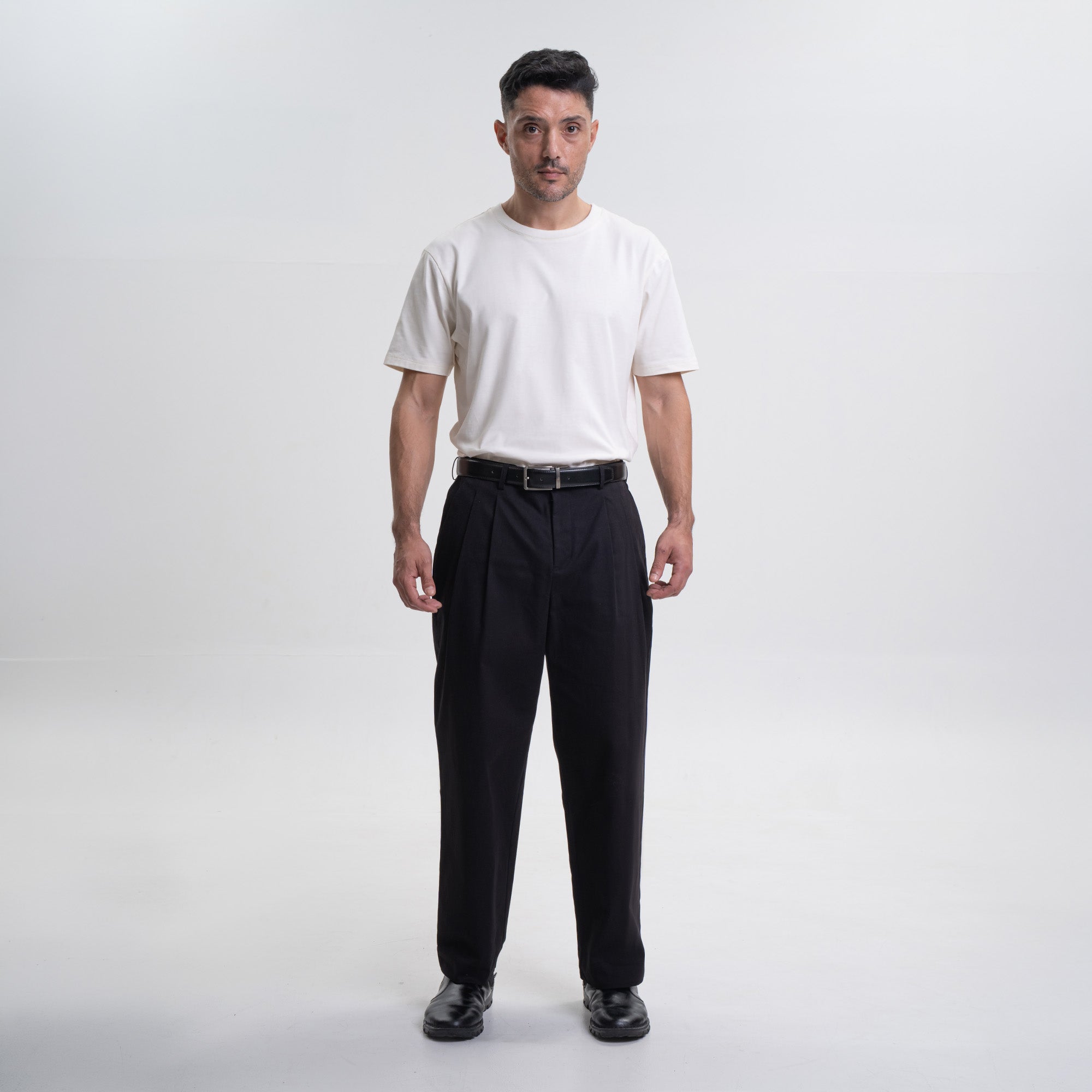 Pleated Chinos