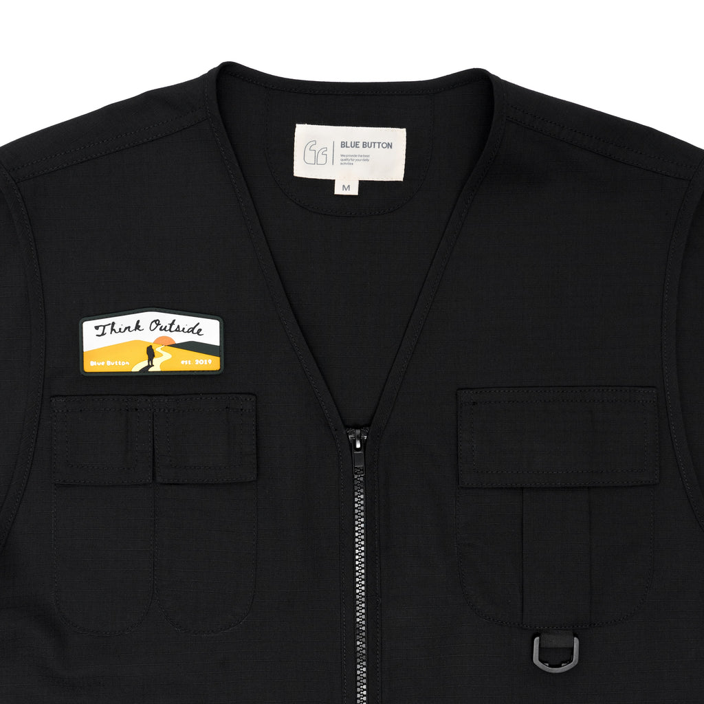 The Outdoor Vest - Black