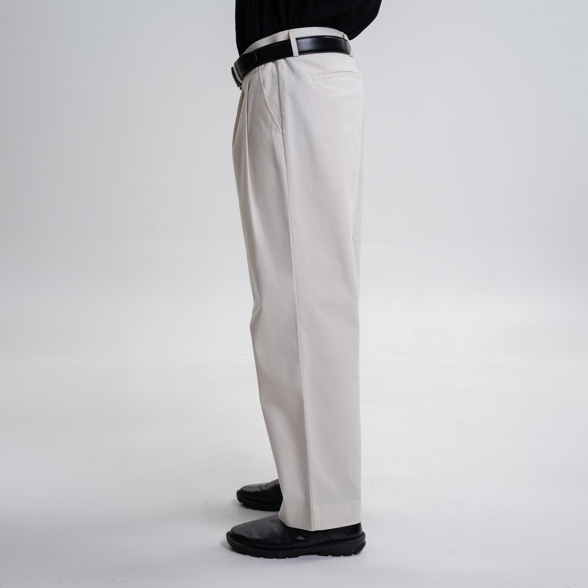 Pleated Chinos