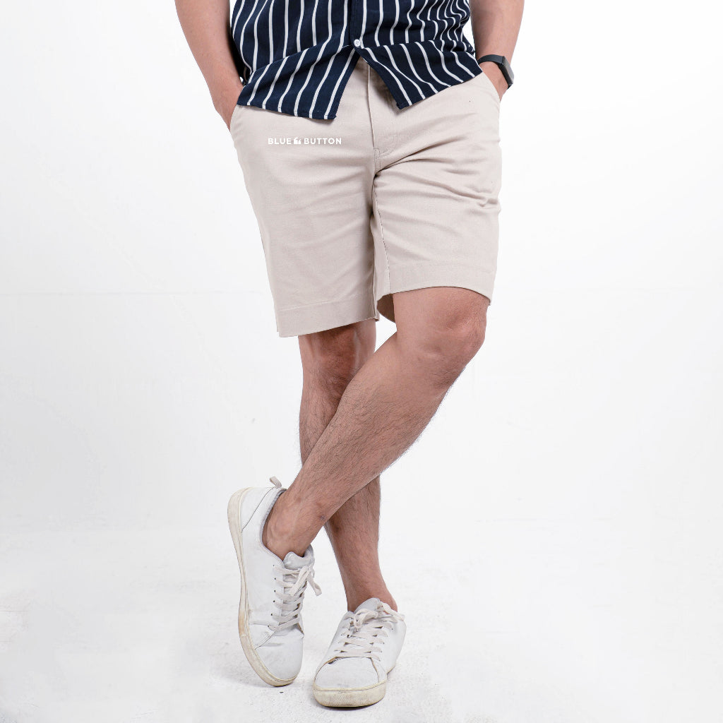 Chino Short Pants New - Cream