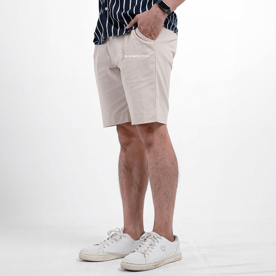 Chino Short Pants New - Cream