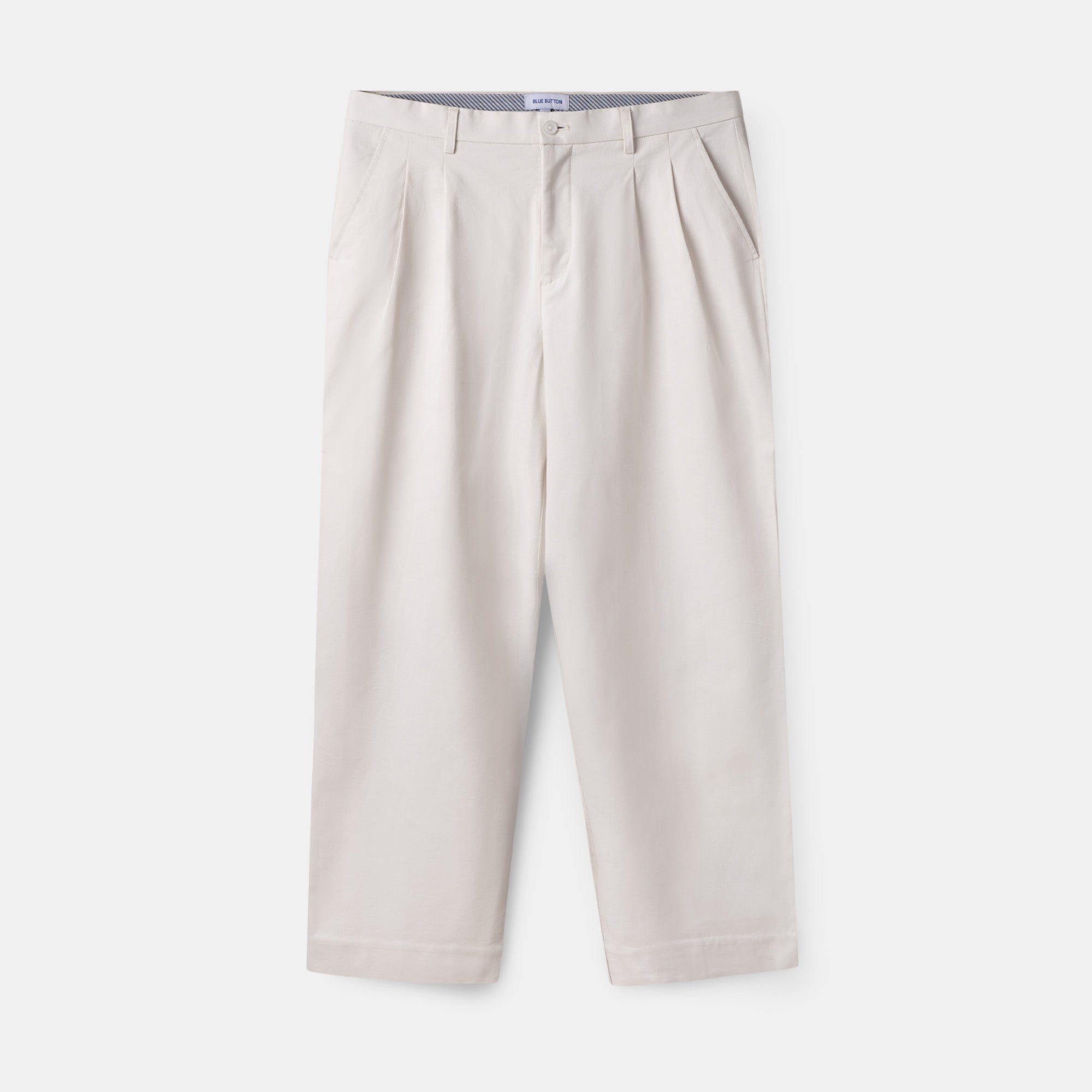 Pleated Chinos