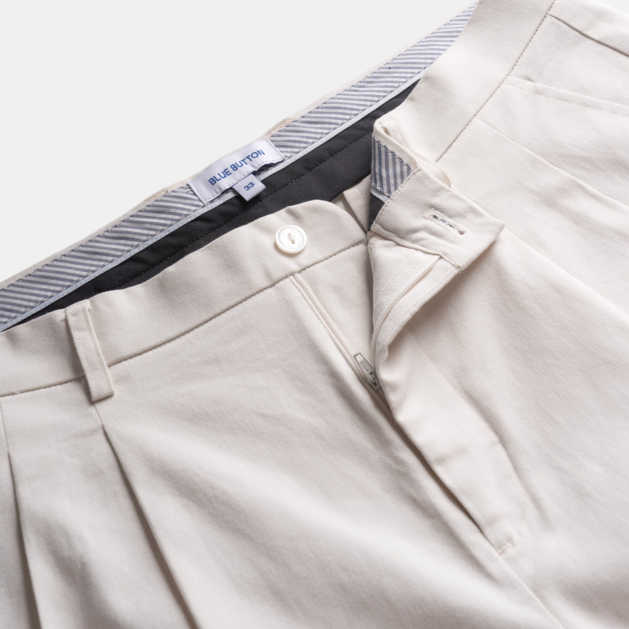 Pleated Chinos