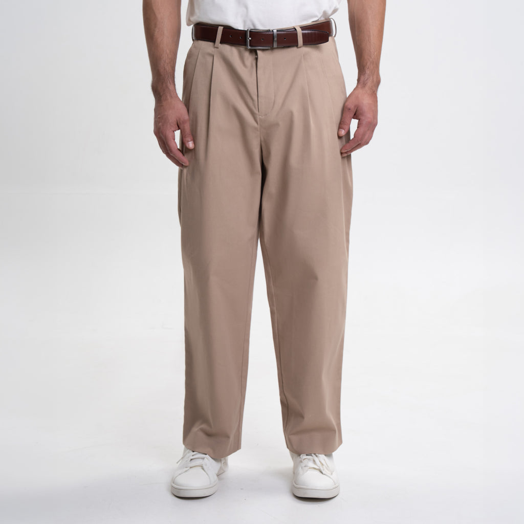 Pleated Chinos