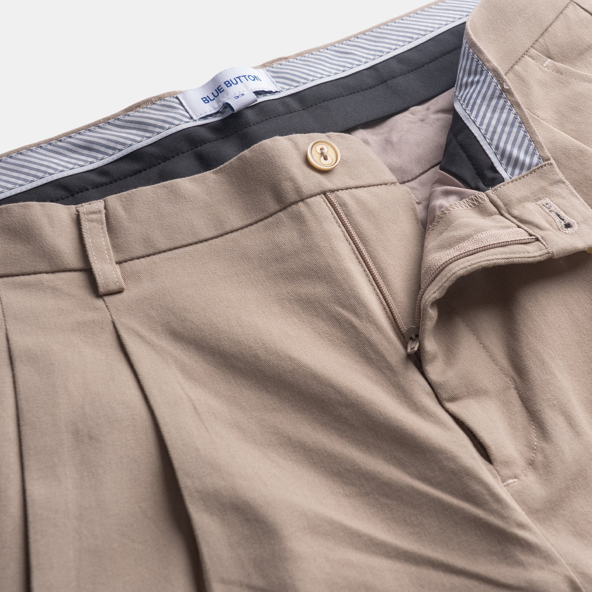 Pleated Chinos