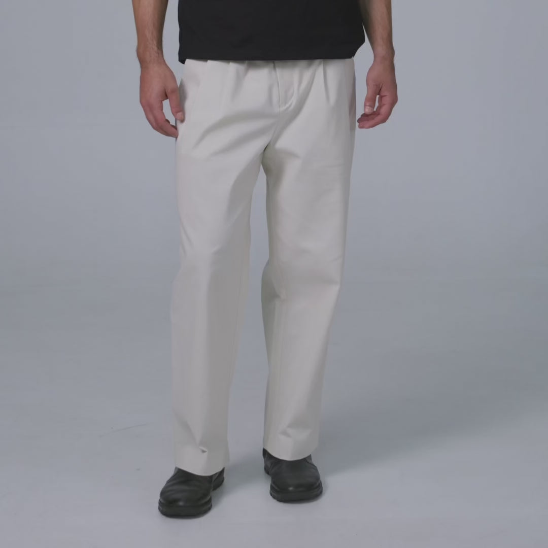 Pleated Chinos
