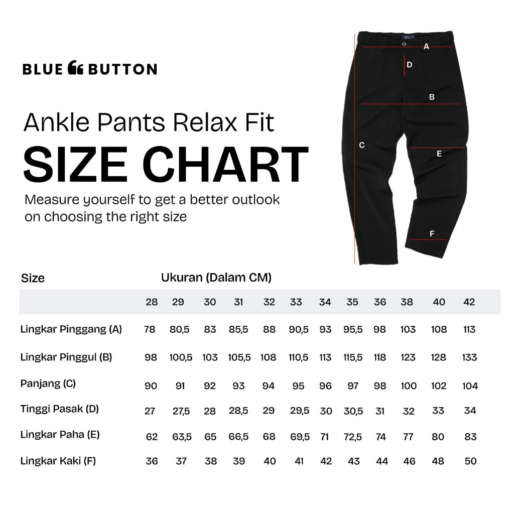 Chino Ankle Pants Reguler Fit - Milo