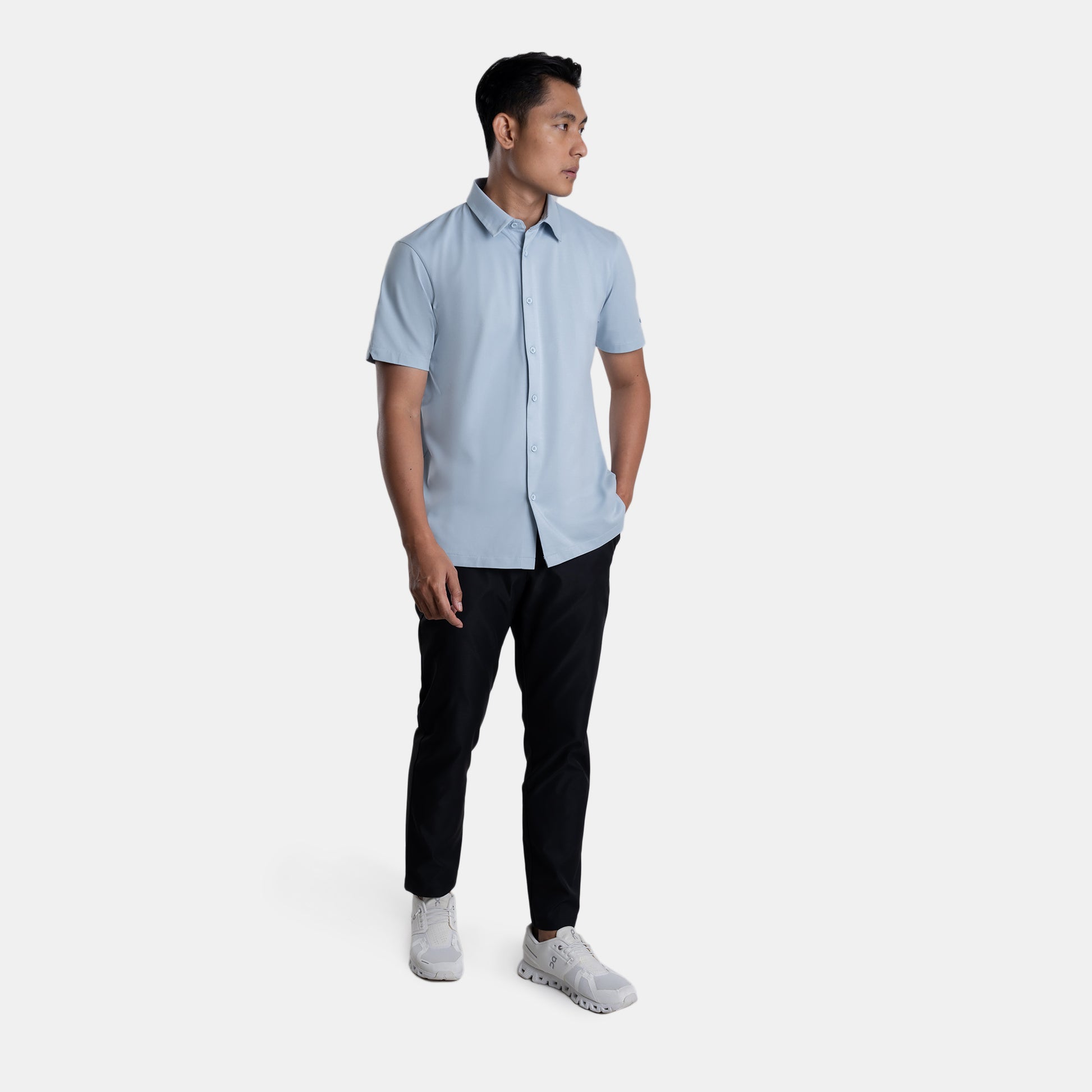 Stratex™ Short Sleeve Shirt - Sky Blue