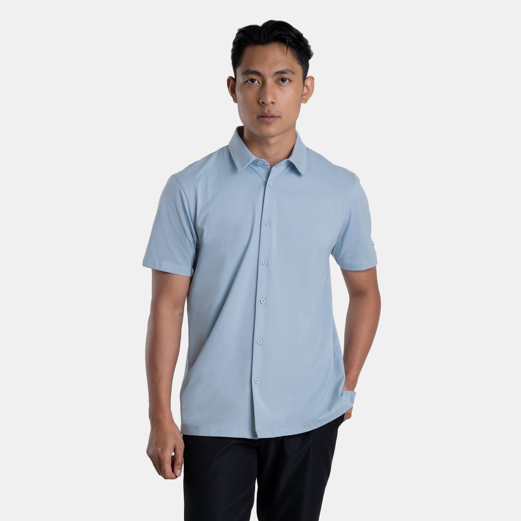 Stratex™ Short Sleeve Shirt - Sky Blue