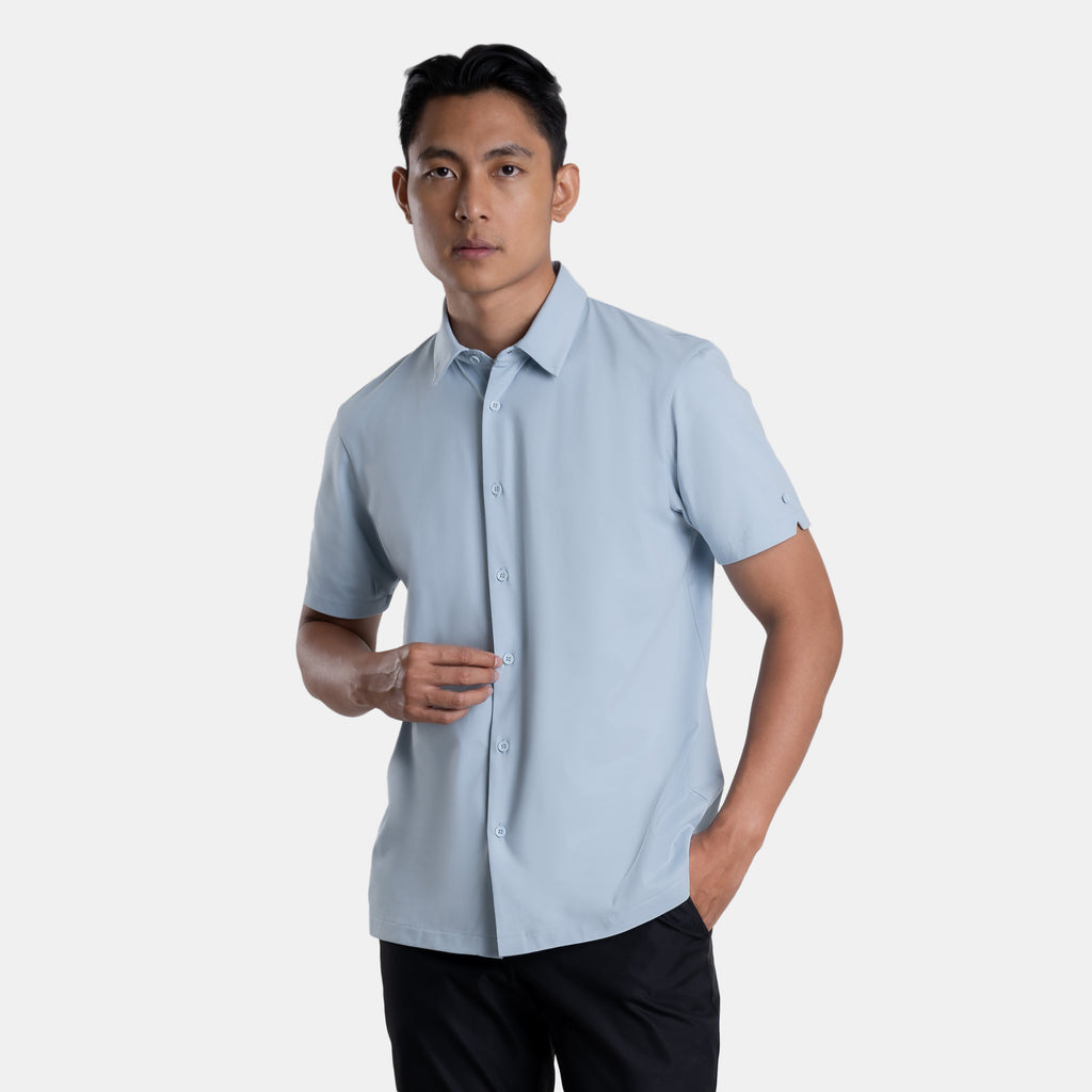 Stratex™ Short Sleeve Shirt - Sky Blue