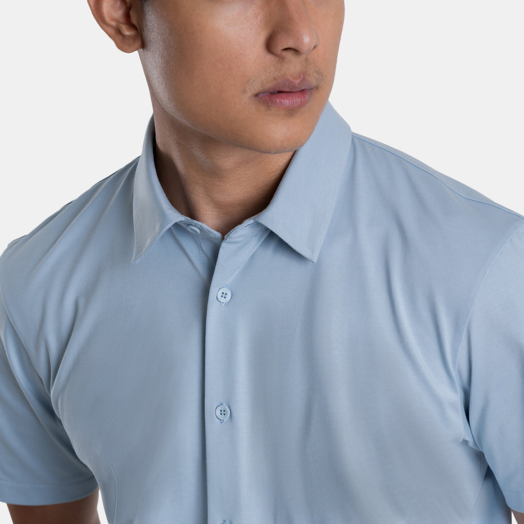 Stratex™ Short Sleeve Shirt - Sky Blue
