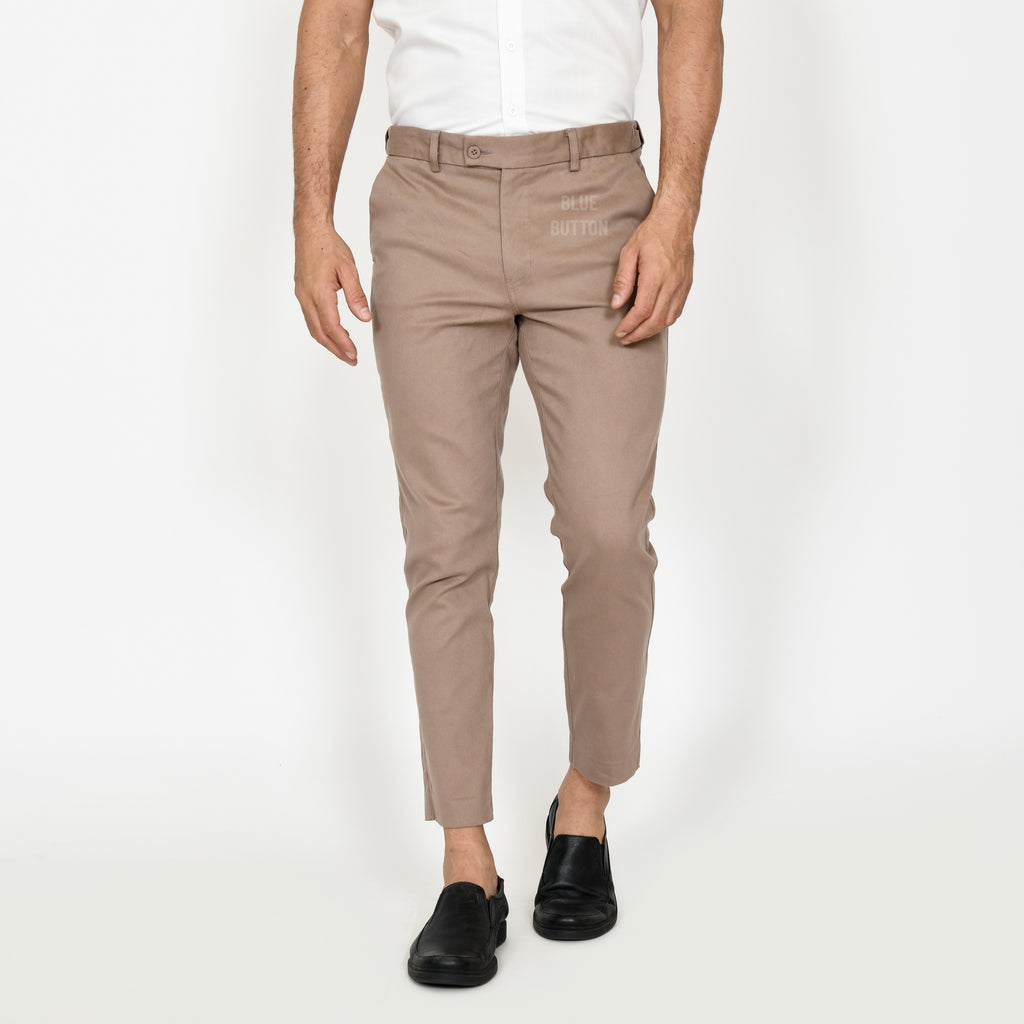 Chino Ankle Pants Slim Fit - Brown