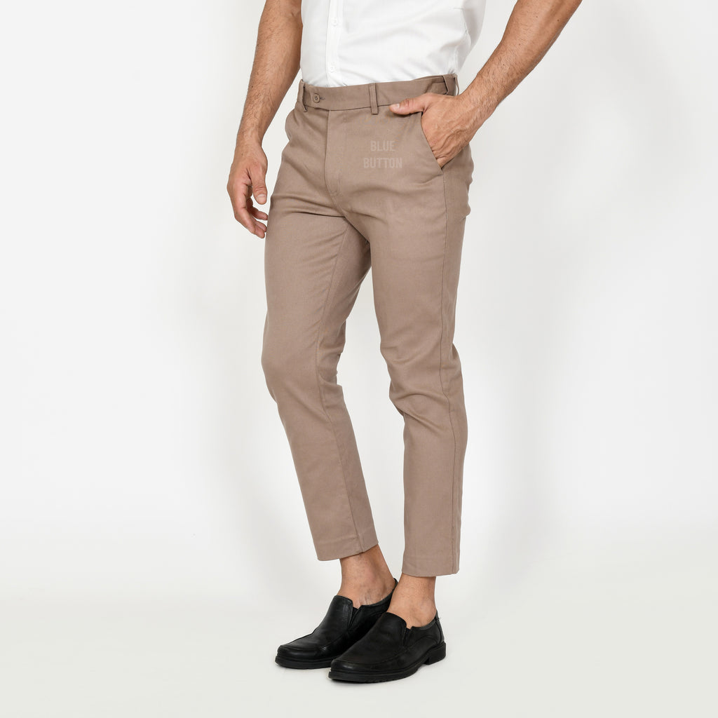 Chino Ankle Pants Slim Fit - Brown