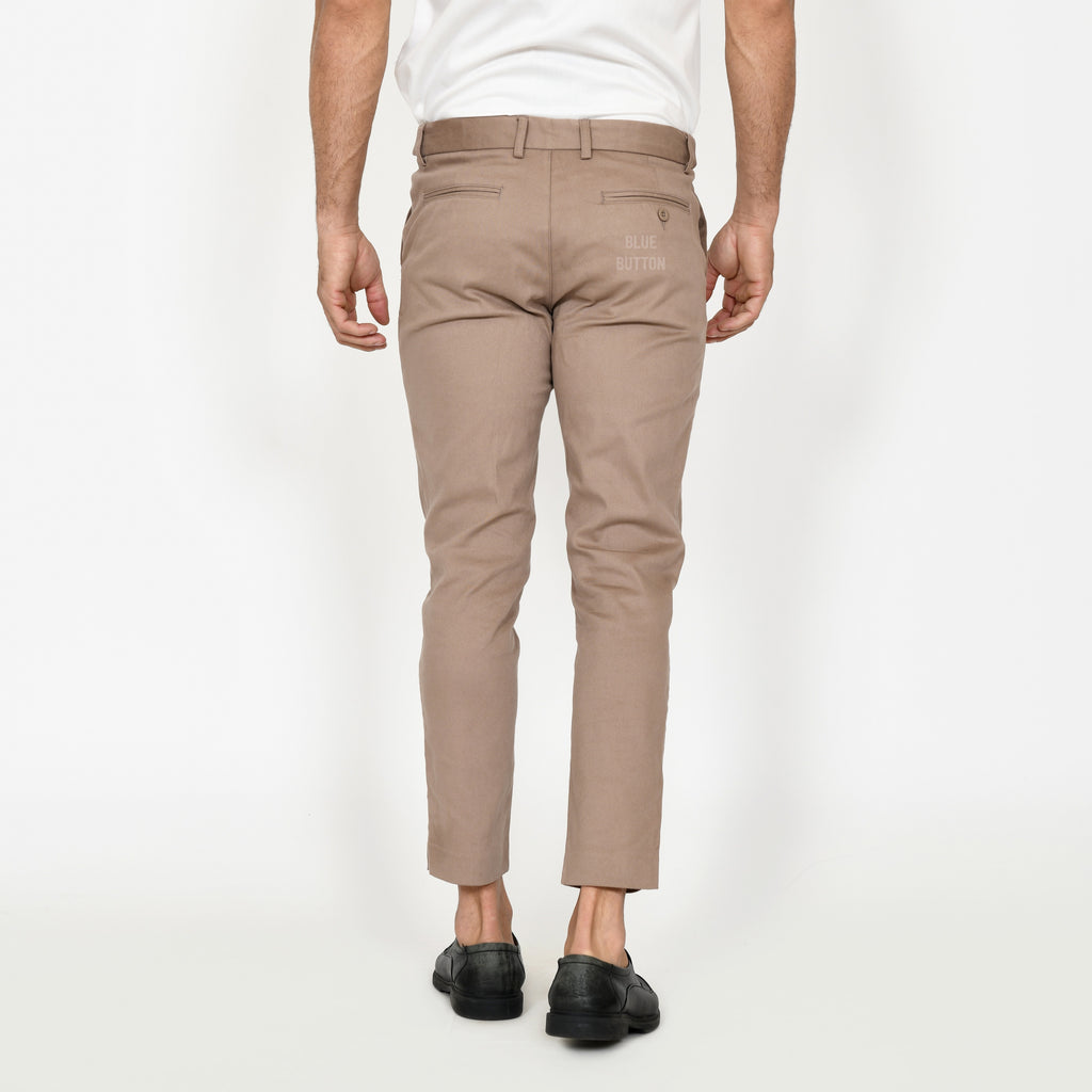 Chino Ankle Pants Slim Fit - Brown