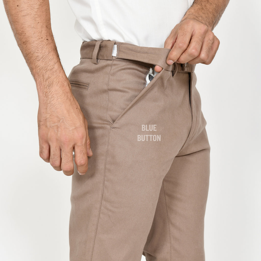 Chino Ankle Pants Slim Fit - Brown