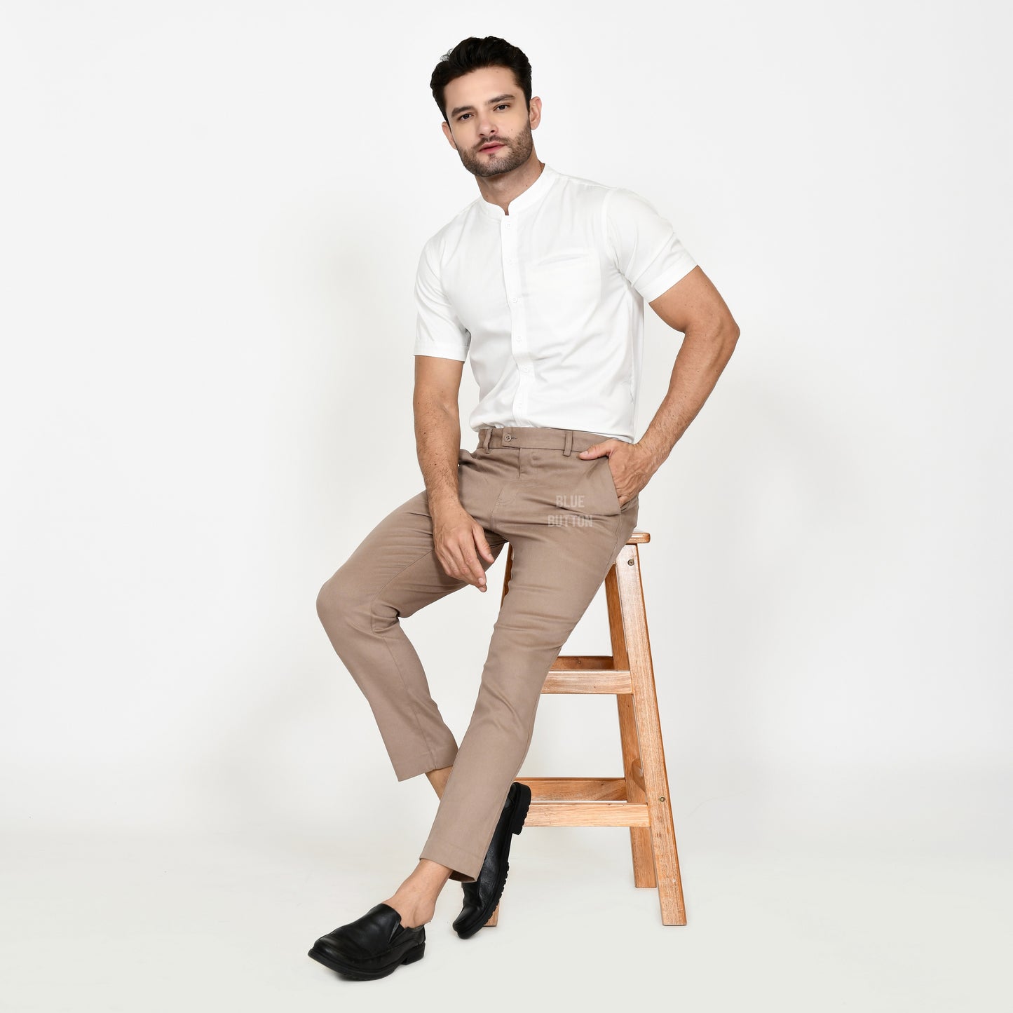 Chino Ankle Pants Slim Fit - Brown