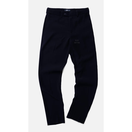 Trouser Long Pants Slim Fit Magic Waist - Navy