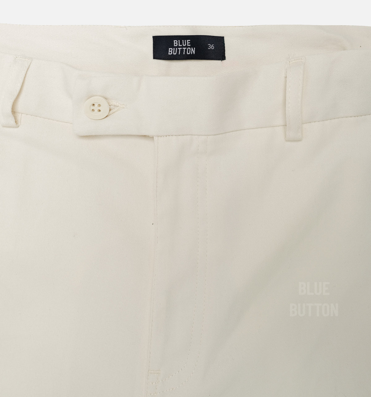 Chino Ankle Pants Slim Fit - Ivory White