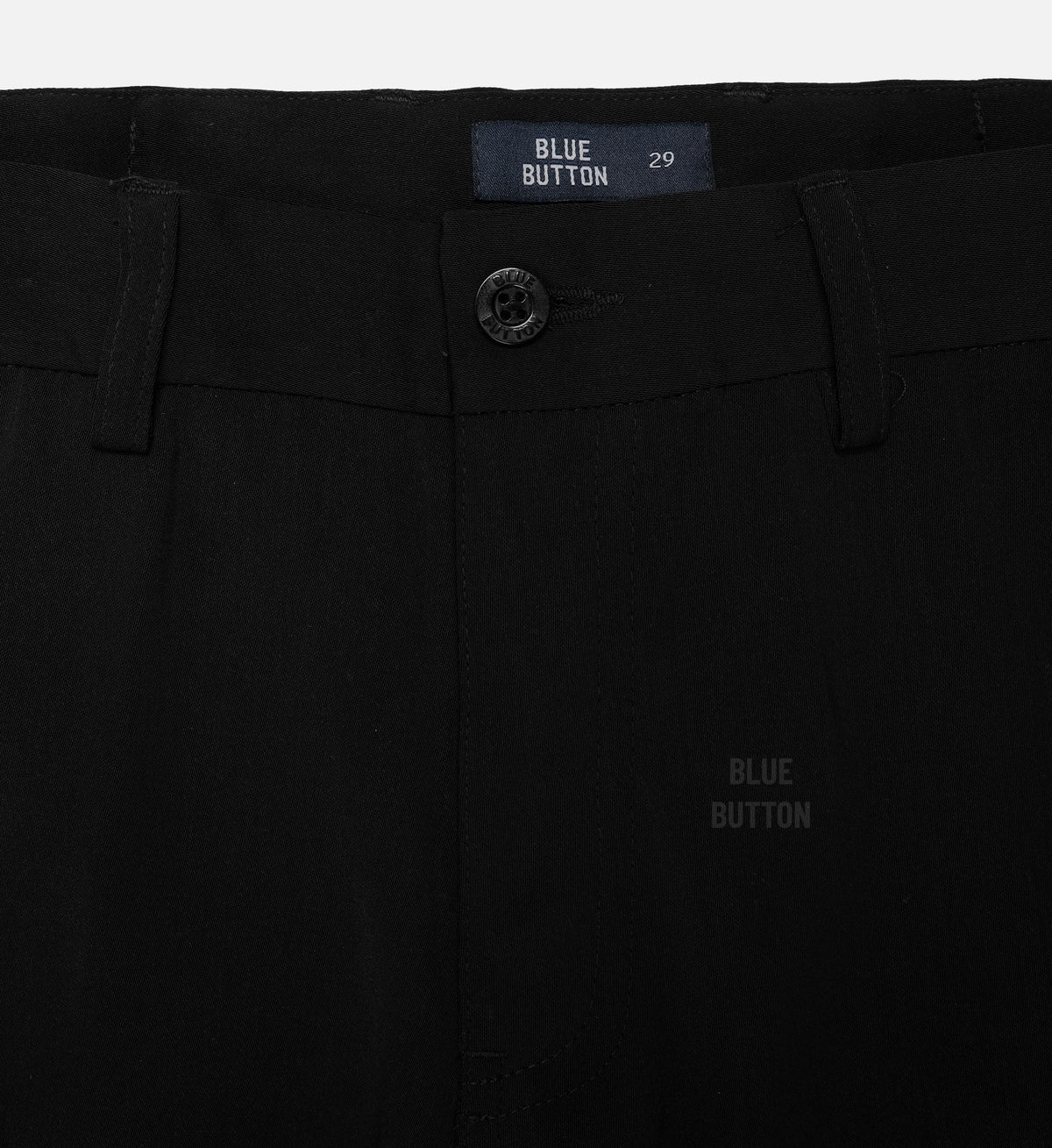 Trouser Ankle Pants Air Slim Fit  - Black
