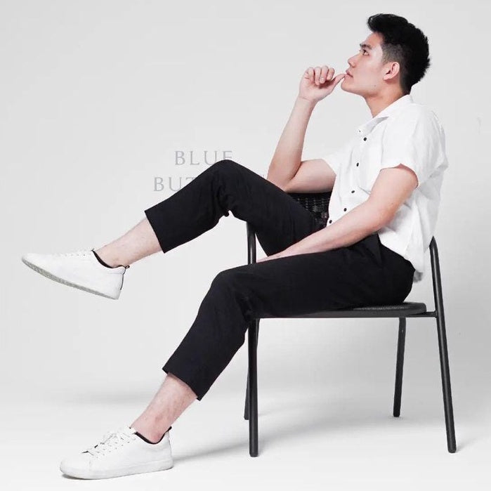 Chino Ankle Pants Relax Fit - Black
