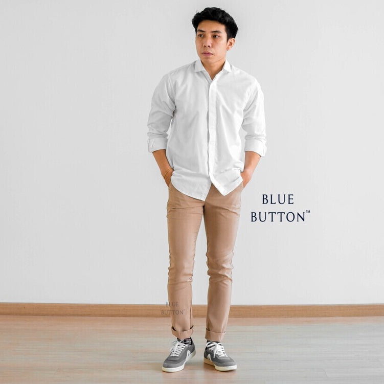 Chino Long Pants Regular Fit - Brown